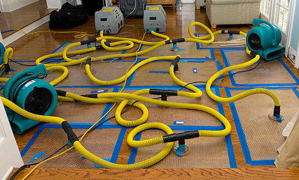 Professional Burst Pipe Water Damage technician working in New Hampshire, NH